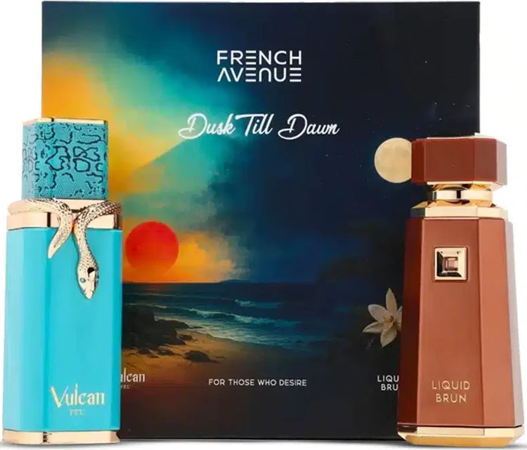 Pack French Avenue: Liquid Brun + Vulcan Feu - Royal Oud Perfumes 