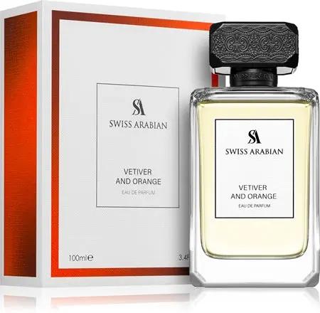 Swiss Arabian VETIVER AND ORANGE Royal Oud Perfumes